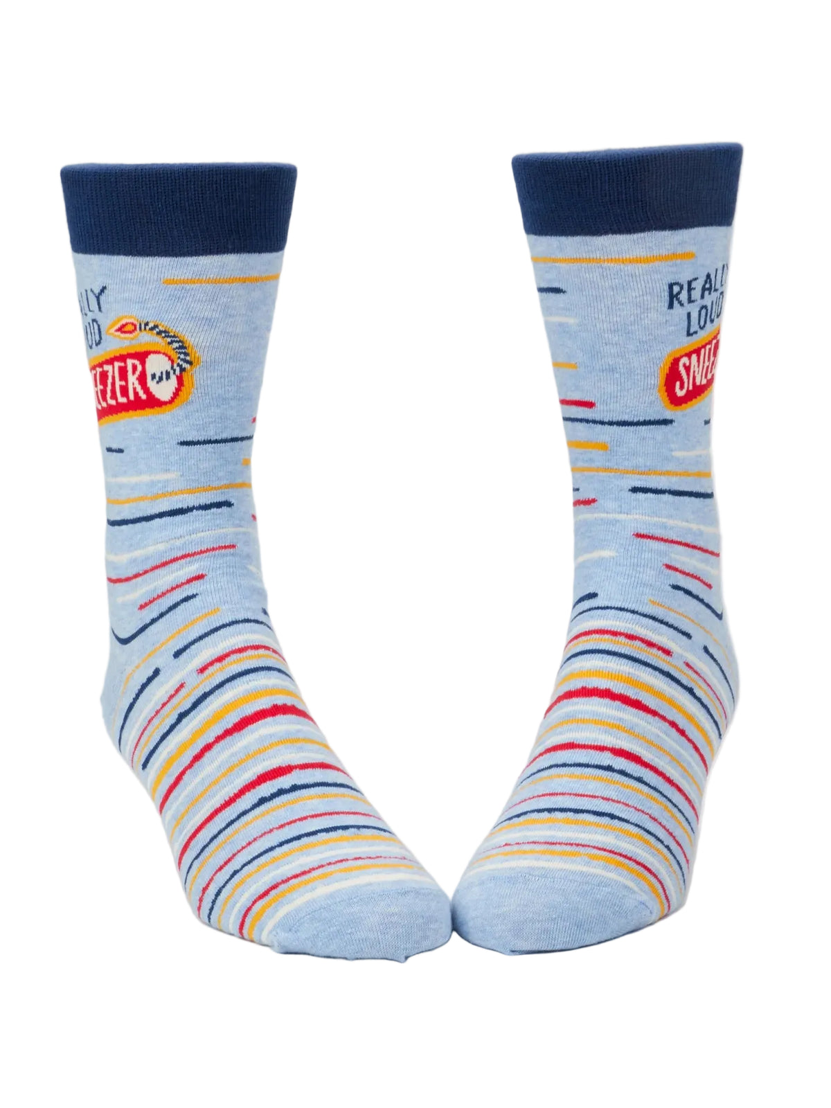 Really Loud Sneezer Men's Crew Socks
