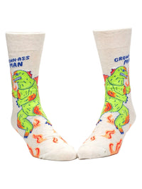 Grown-Ass Man Men's Crew Socks