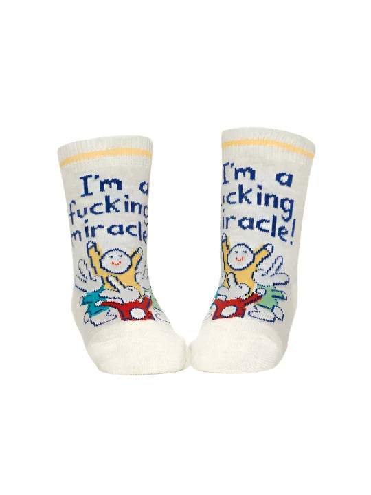 Fucking Miracle/Binge Baby Socks