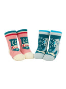 Cat Lover Jr./ The Baby Did It. Baby Socks