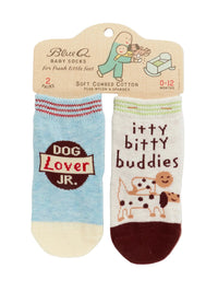 Dog Lover Jr./ Itty Bitty Buddies Baby Socks