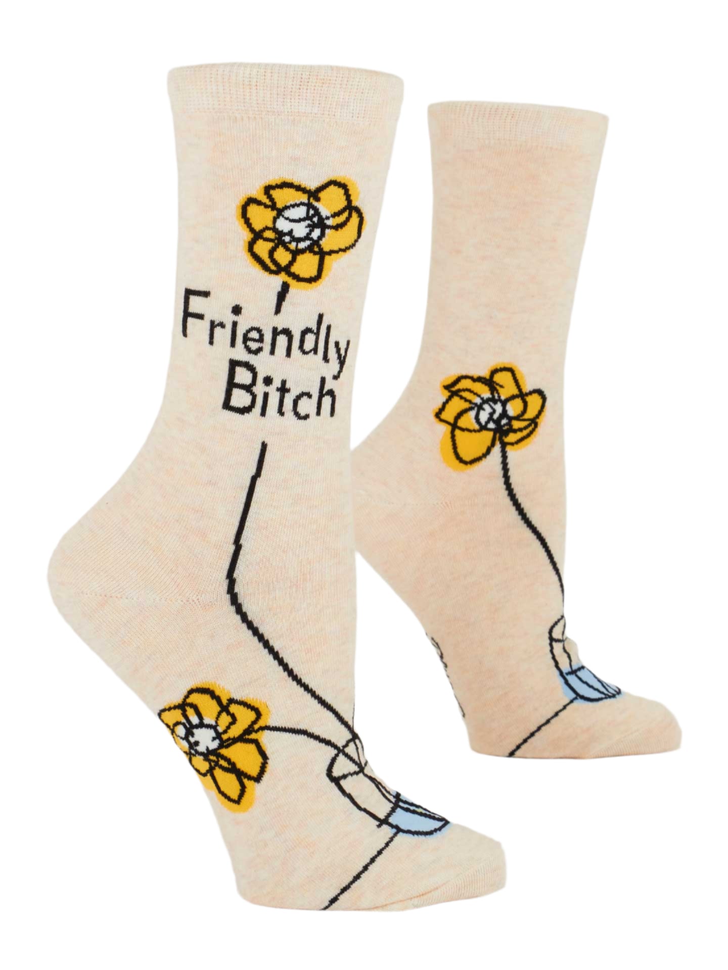 Friendly Bitch Crew Socks