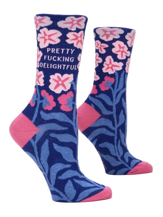 Pretty Fucking Delightful Women's Socks