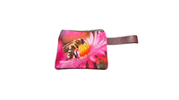Small Pink Bee Canvas Coin Purse