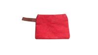 Medium Pink Bee Canvas Pouch