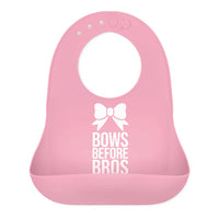 Bows Before Bros Wonder Bib