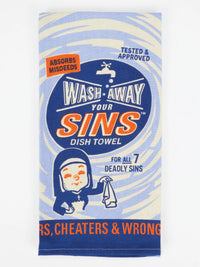 Wash Away Your Sins Dish Towel