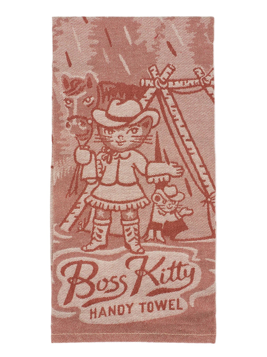 Boss Kitty Dish Towel