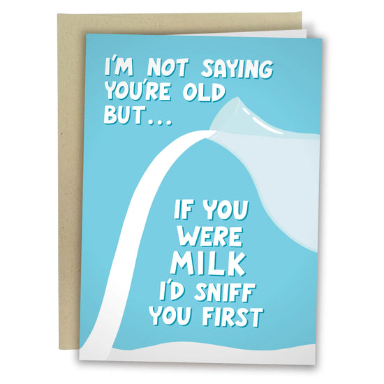 I'd Sniff You First card