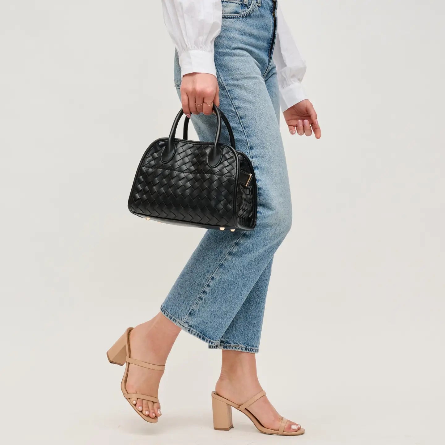 Kristie Woven Crossbody Bag