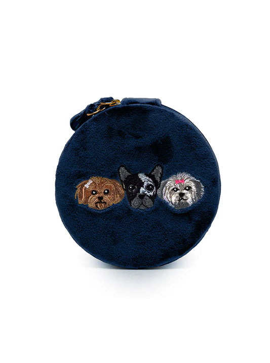 Puppy Jewelry Zip Case