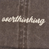 Overthinking Baseball Cap