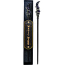 Black Obsidian Moon & Snake Magic Wand w/ Gift Box
