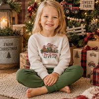 Christmas Crew Farm Pajama Set