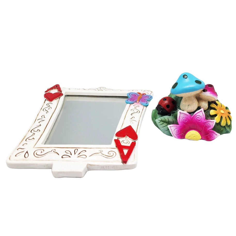 Alice in Wonderland Playing Card Mirror