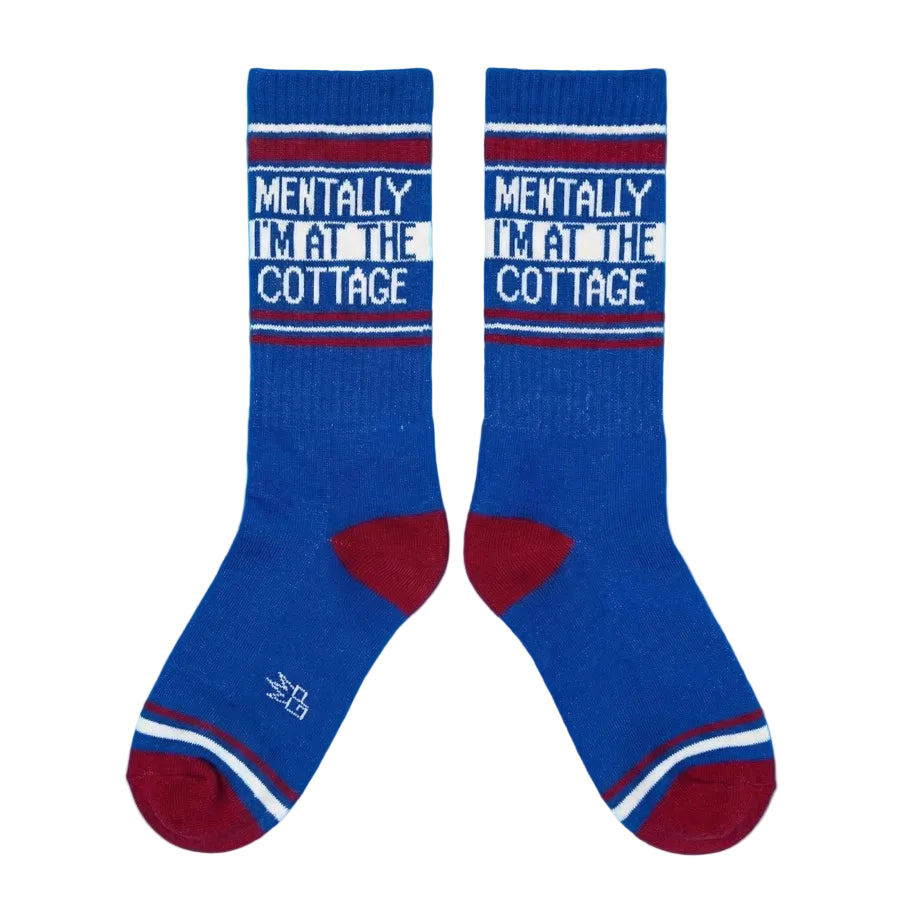 Mentally I'm At the Cottage Socks