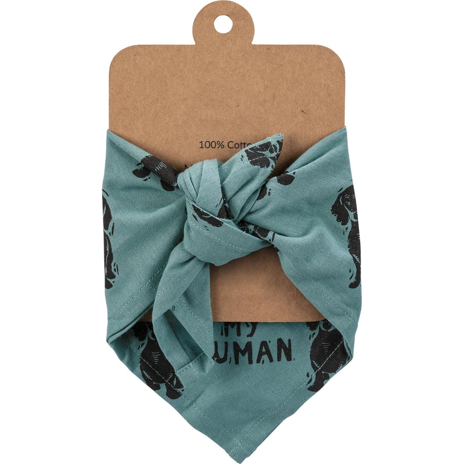 Dachshund/Love My Human Small Pet Bandana