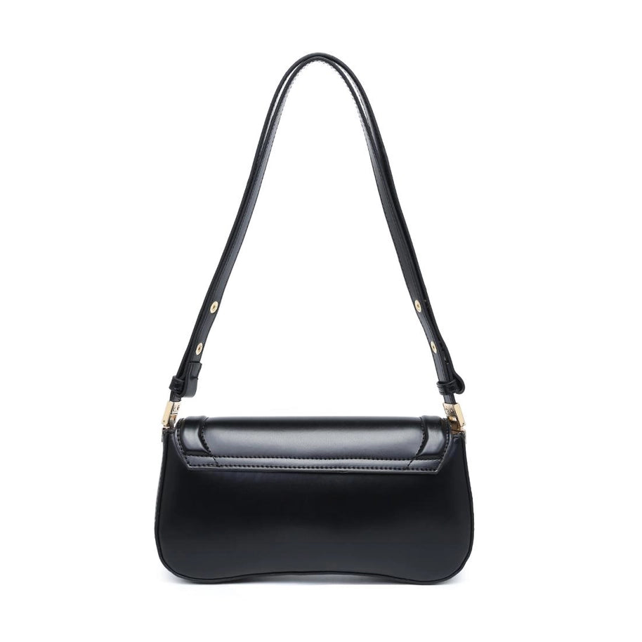 Wave Front Baguette Shoulder Bag
