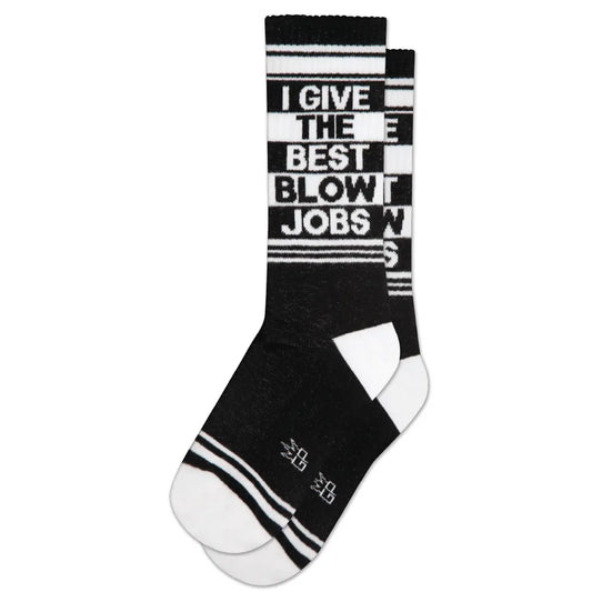 I Give the Best Blow Jobs Socks