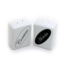 Cocaine and Heroin Salt and Pepper Shaker Set
