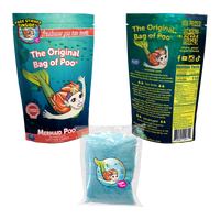 The Original Bag of Poo® (Mermaid Cotton Candy Poo)