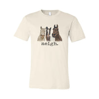 "Neigh" Horse Tee