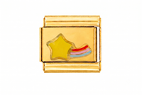 Shooting Star Italian Charm