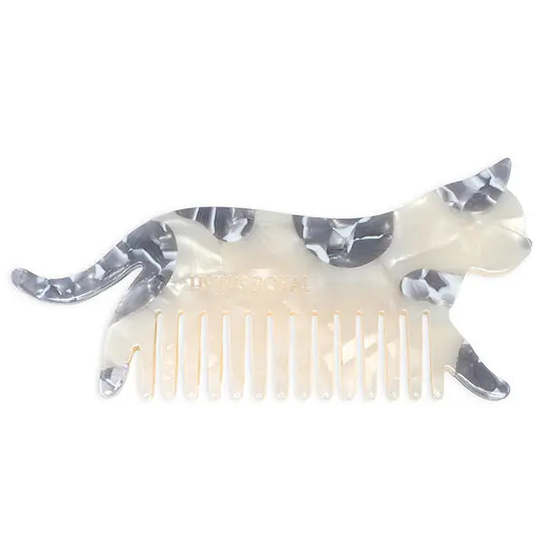 Wide-Tooth Mini Hair Comb Kitty Cat