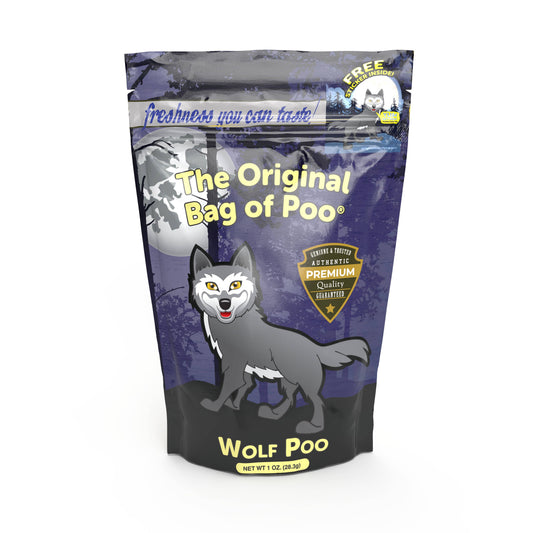 The Original Bag of Poo® (Wolf Cotton Candy Poo)