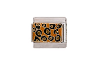 Leopard Print Italian Charm