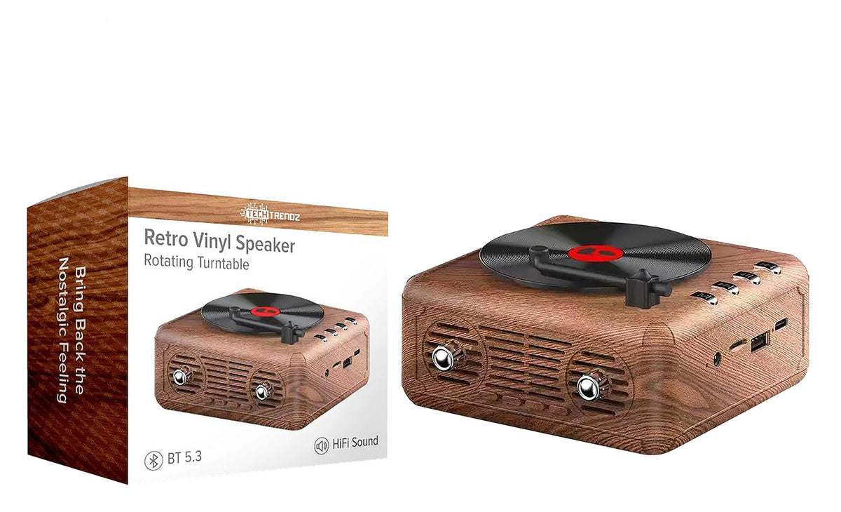 Retro Vinyl Speaker