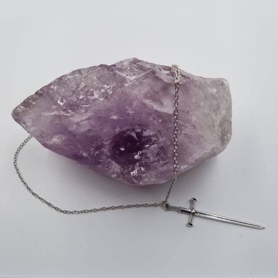 Silver Sword Necklace