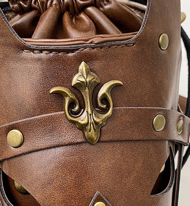 Horse Bucket Bag Punk Animals Crossbody Bag