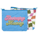 Therapy Money Zipper Wallet