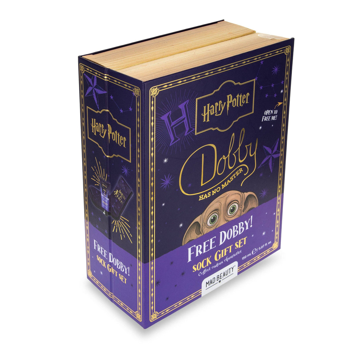 Harry Potter Foot Lotion & Dobby Sock Pair Gift Set