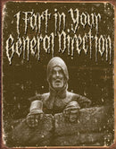 Python - In Your Direction Tin Sign