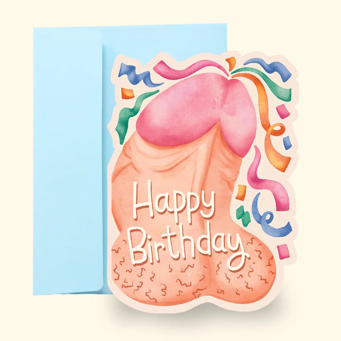 Happy Birthday Penis Card