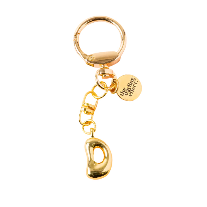 Bubble Letter Keychain Bag Charm