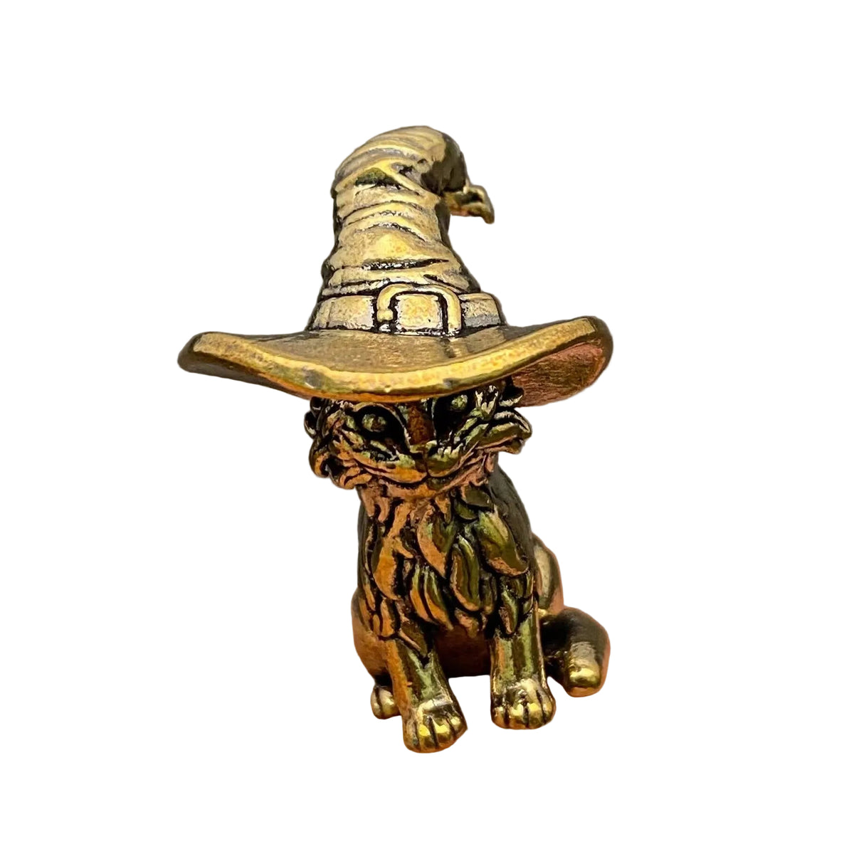 Brass Magic Cat Crafts Desktop Ornaments Decoration