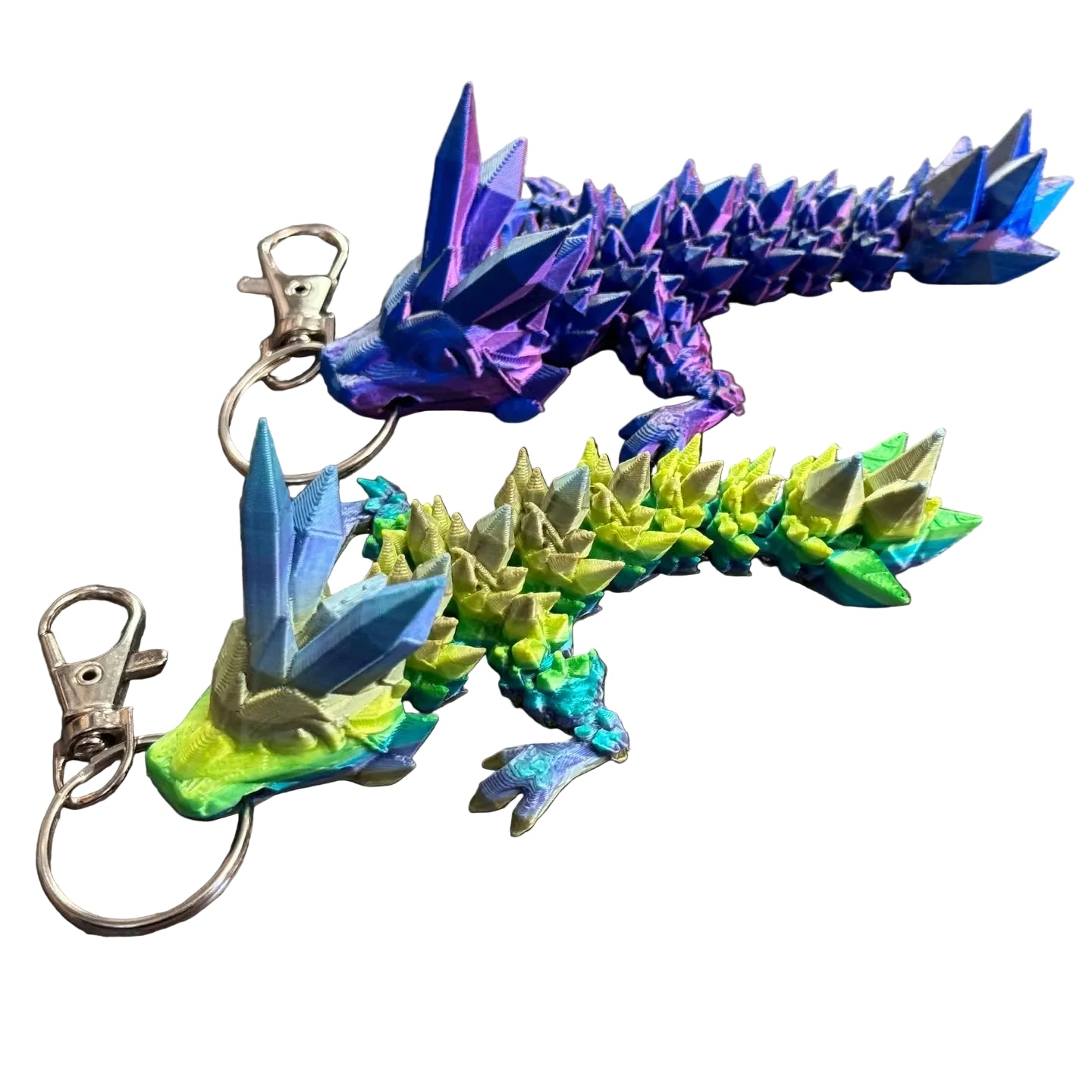 Crystal Dragon Keychain