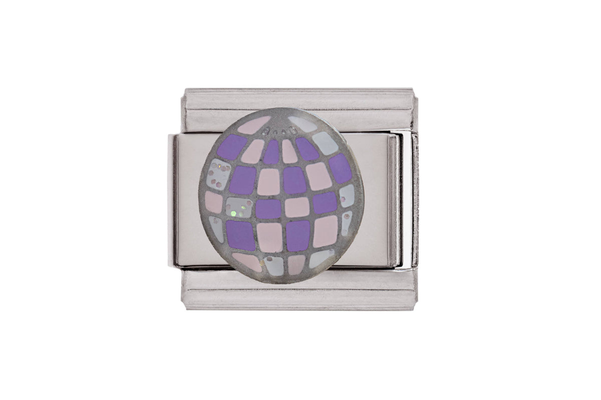 Disco Ball Italian Charm