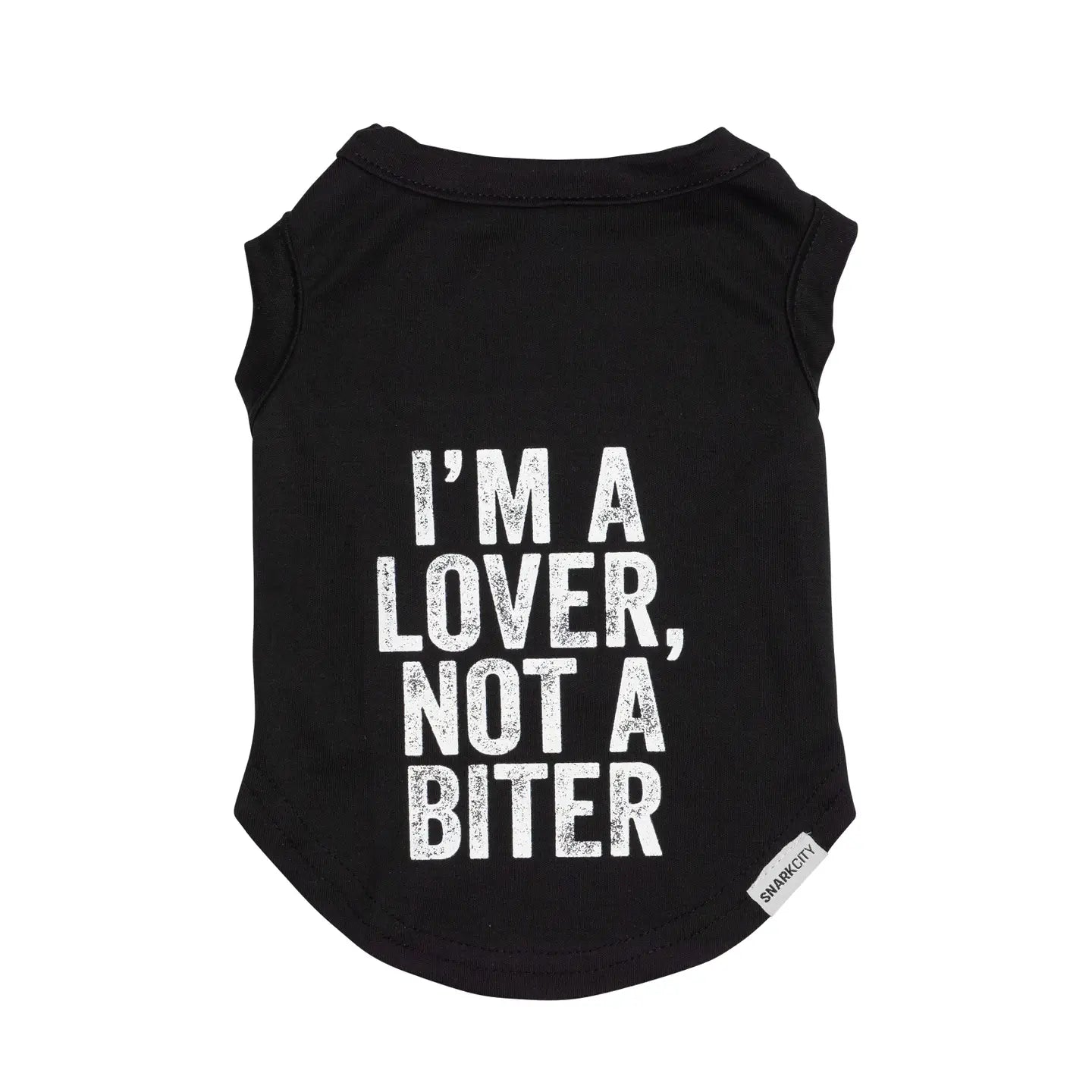 I'm A Lover Not A Biter Pet Tee