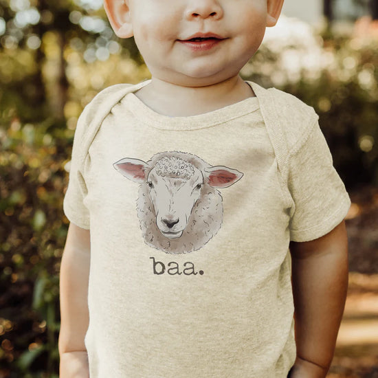 "Baa" Sheep Onesie