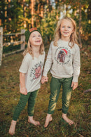 Merry & Bright Pig Christmas Pajamas Holiday PJ Kid Clothes