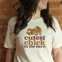 Cutest Chick in the Barn Tee