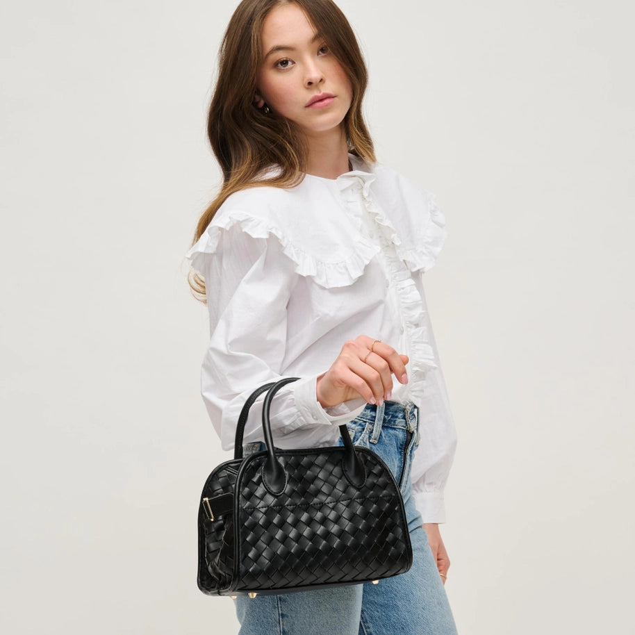 Kristie Woven Crossbody Bag