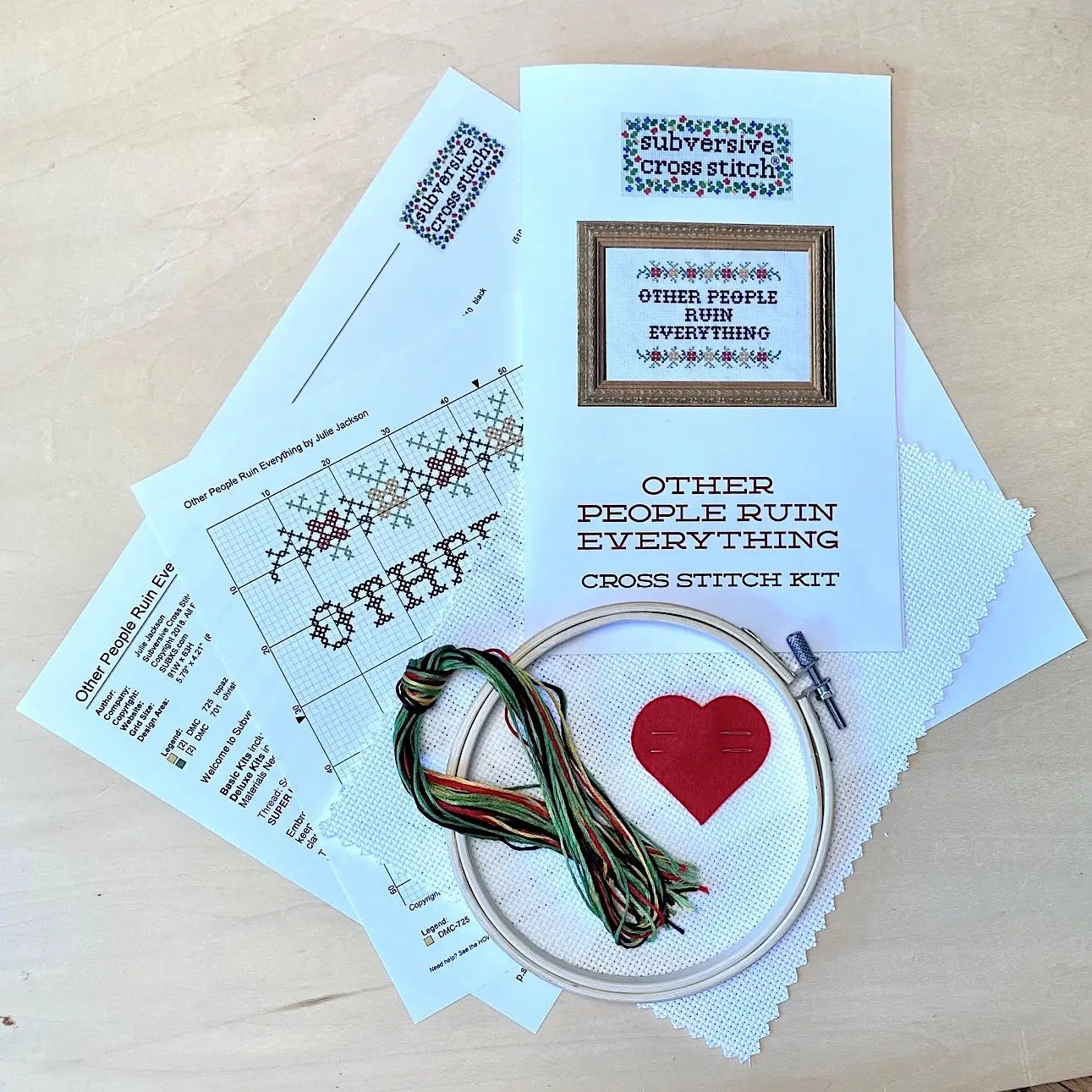 I Am Billing You For This Conversation Cross-Stitch Kit