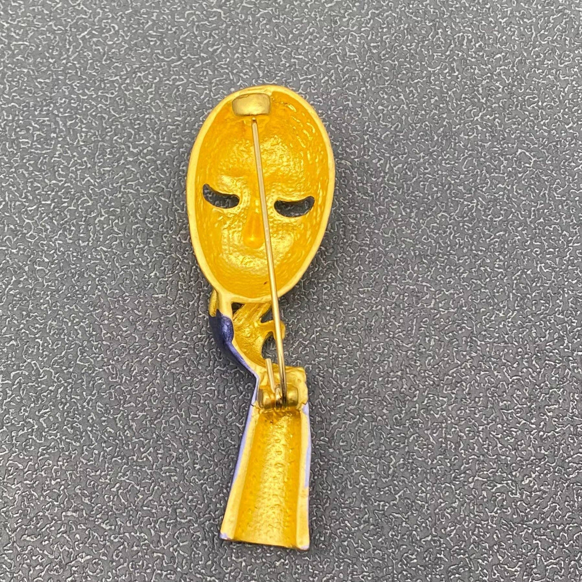 Mystery Mask Brooch