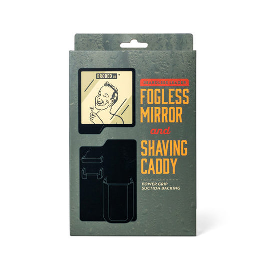Beardless Leader Fogless Shaving Mirror & Organizer