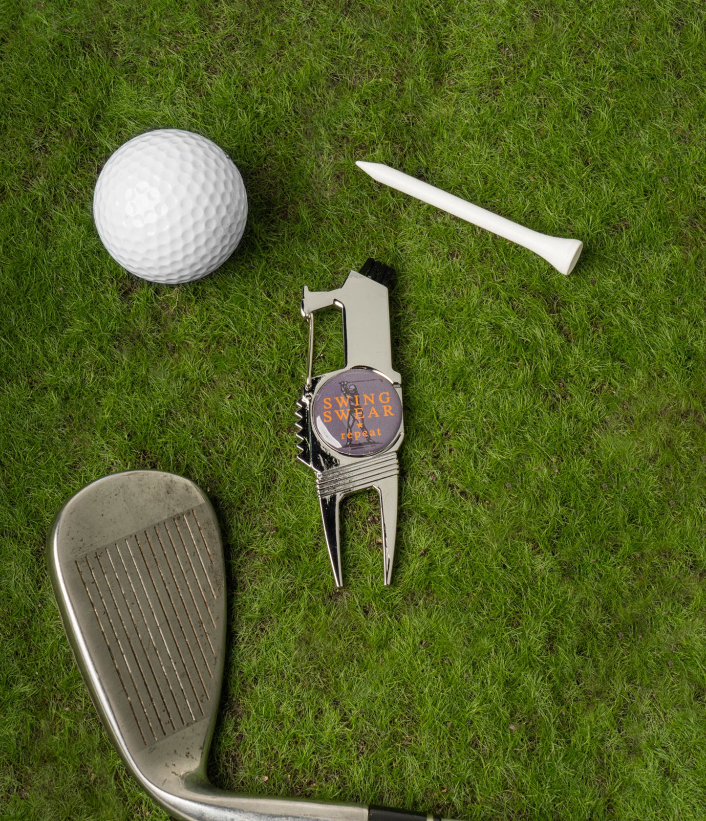 Who's Your Caddy 7-in-1 Golf Tool